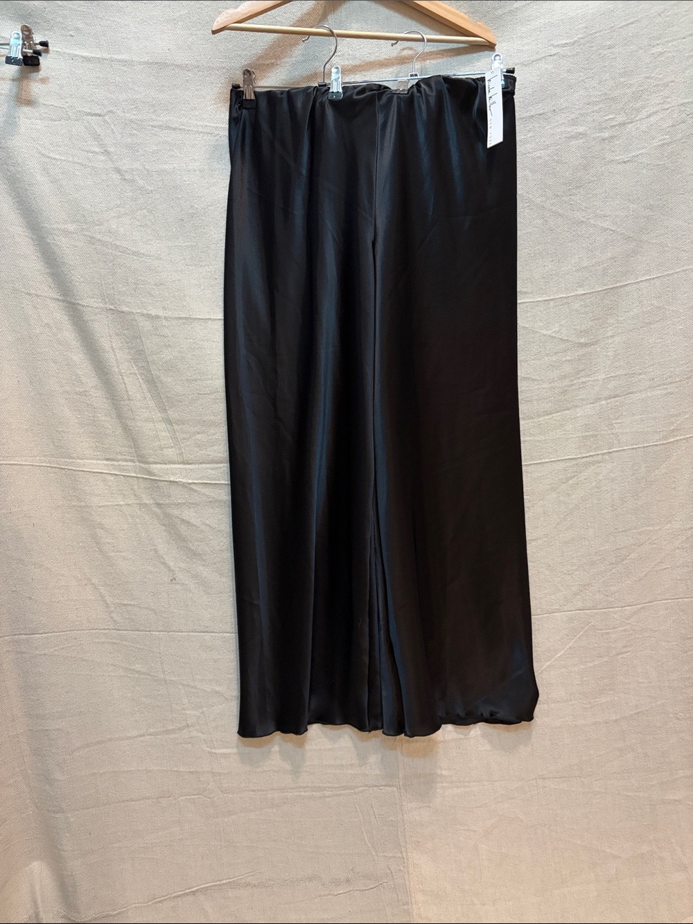 Nicole Miller Black Wide Leg Pants